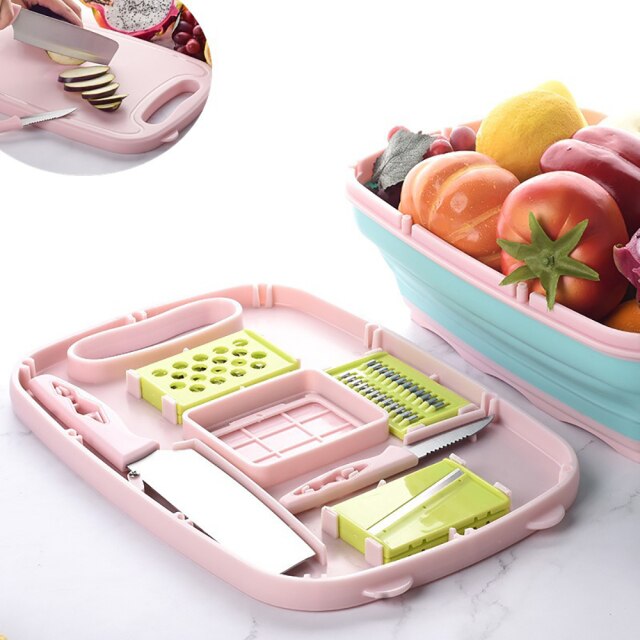 9 In 1 Foldable Drainage Basket