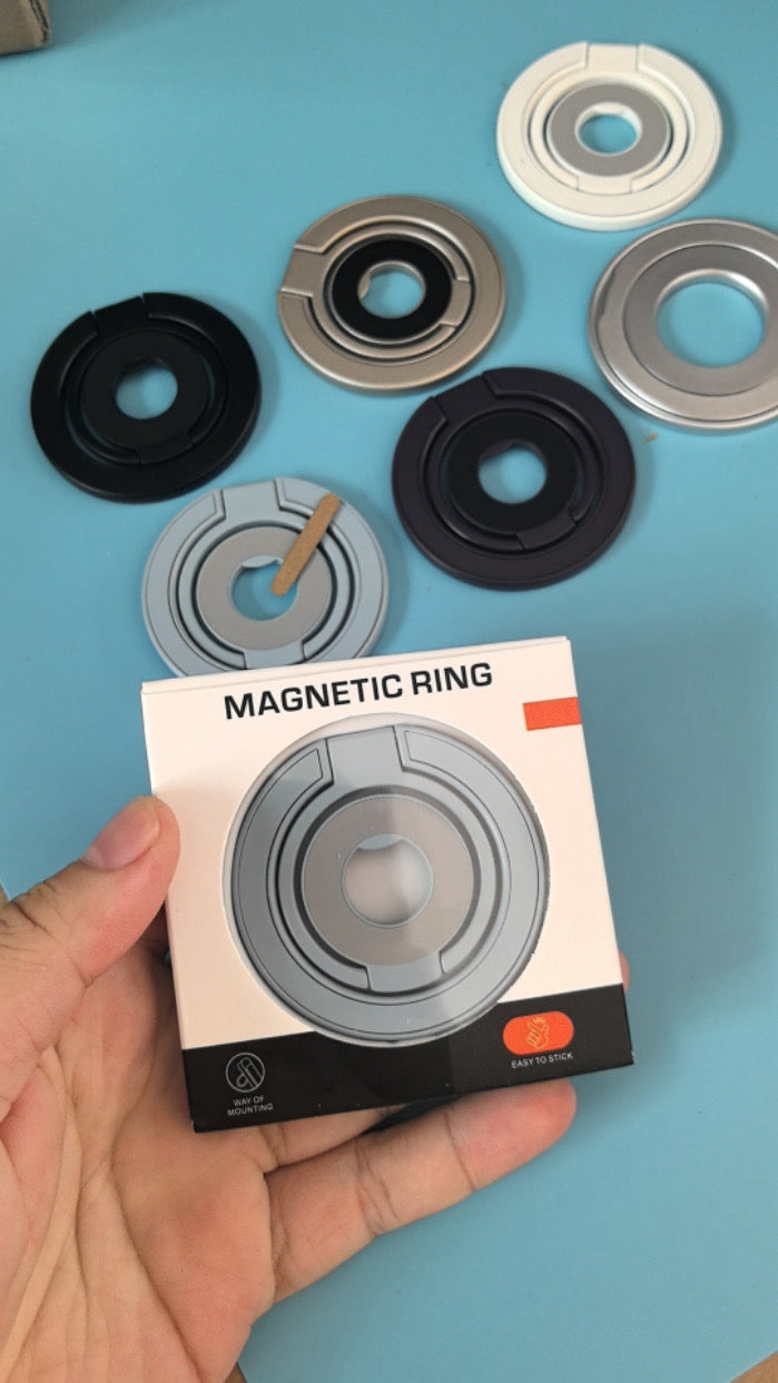 Magnetic Foldable Phone Ring Holder