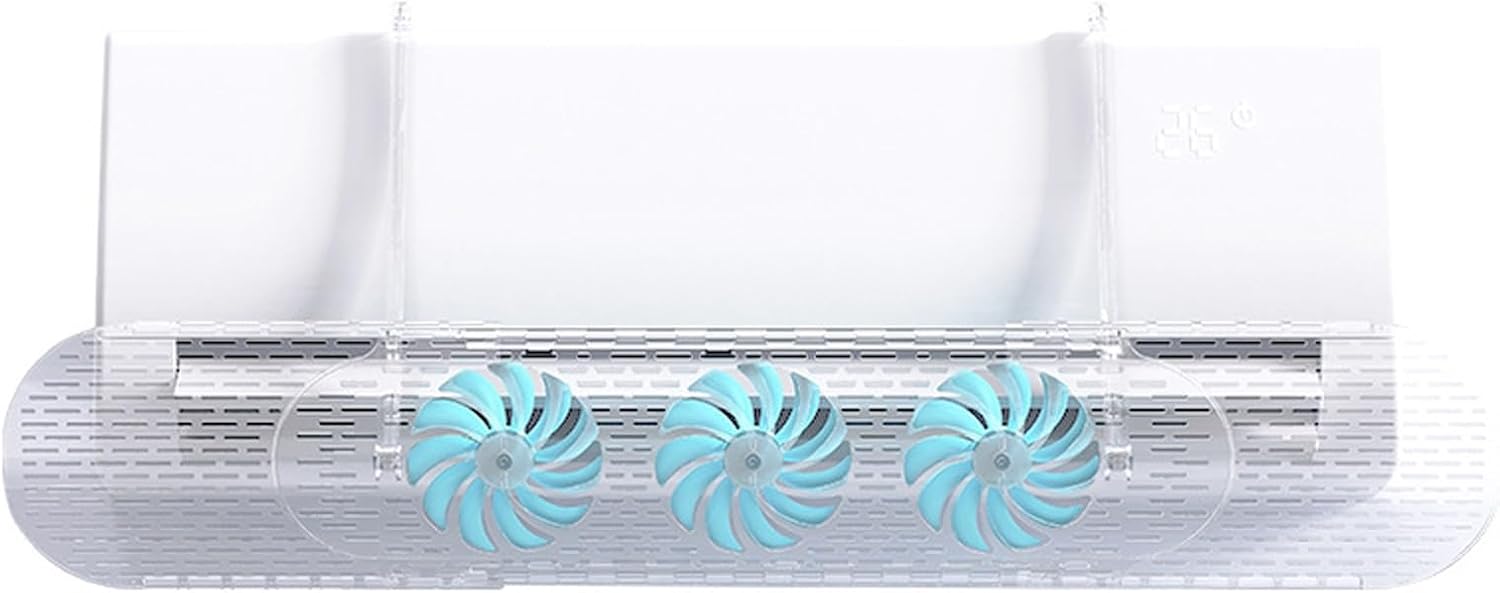 Transparent Adjustable AC Air Deflector