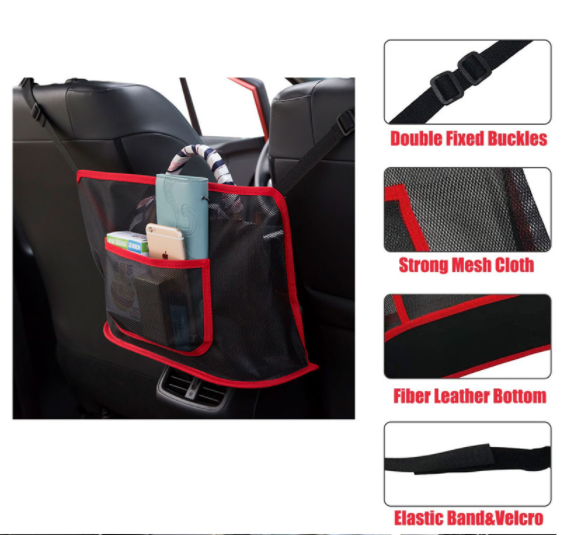Multifunctional Handbag Holder Car Back Seat Organizer Bag