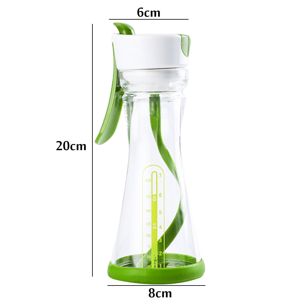 Manual Rotating Salad Dressing Stirring Cup