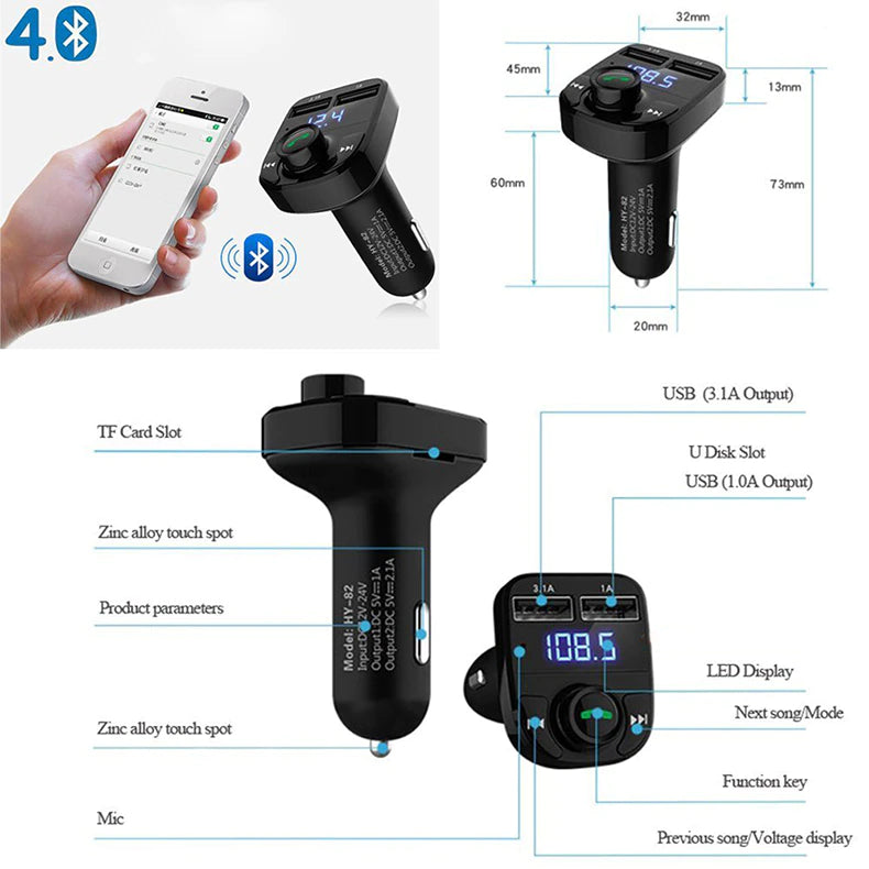 Wireless Car MP3 Audio Player Kit