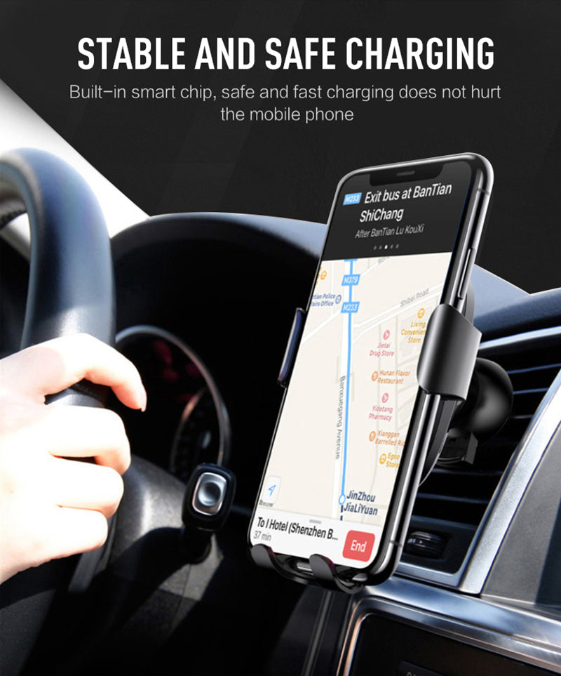 Wireless Fast Charger with Intelligent Infrared Sensor