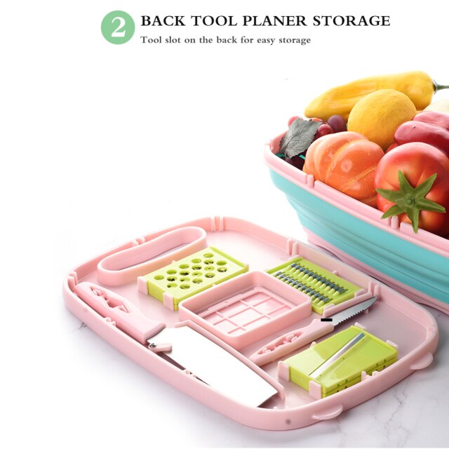 9 In 1 Foldable Drainage Basket
