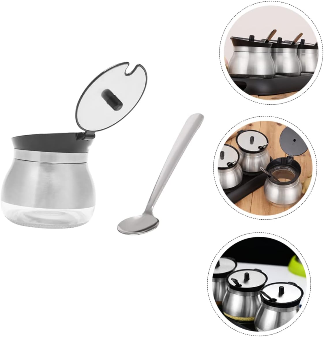 Stainless Steel Ghee Container (260ML)