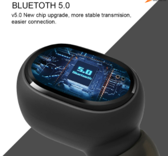 New Water Resistance TWS Wireless Earbuds With Hi-Fi Sound Quality