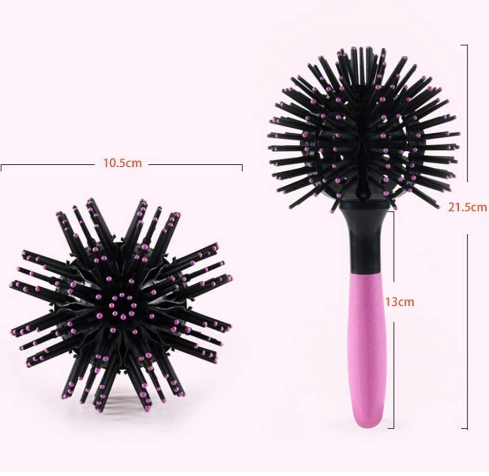 3D Round Profession Saloon Brush