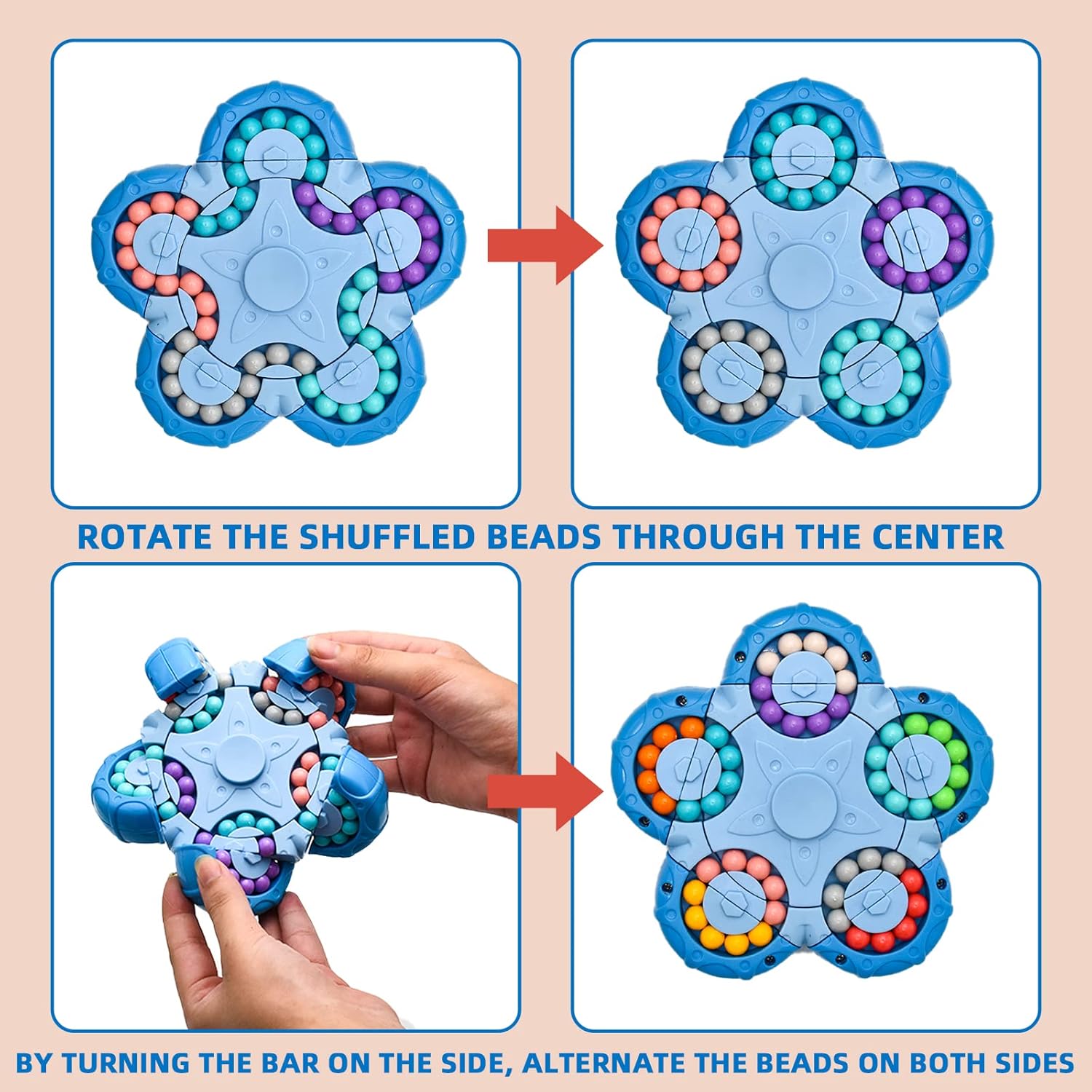 Rotating Bead Fidget Toy