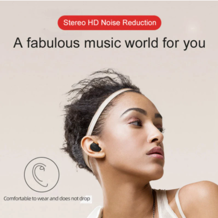 New Water Resistance TWS Wireless Earbuds With Hi-Fi Sound Quality