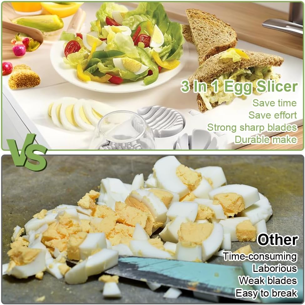 3-In-1 Multi Egg Slicer