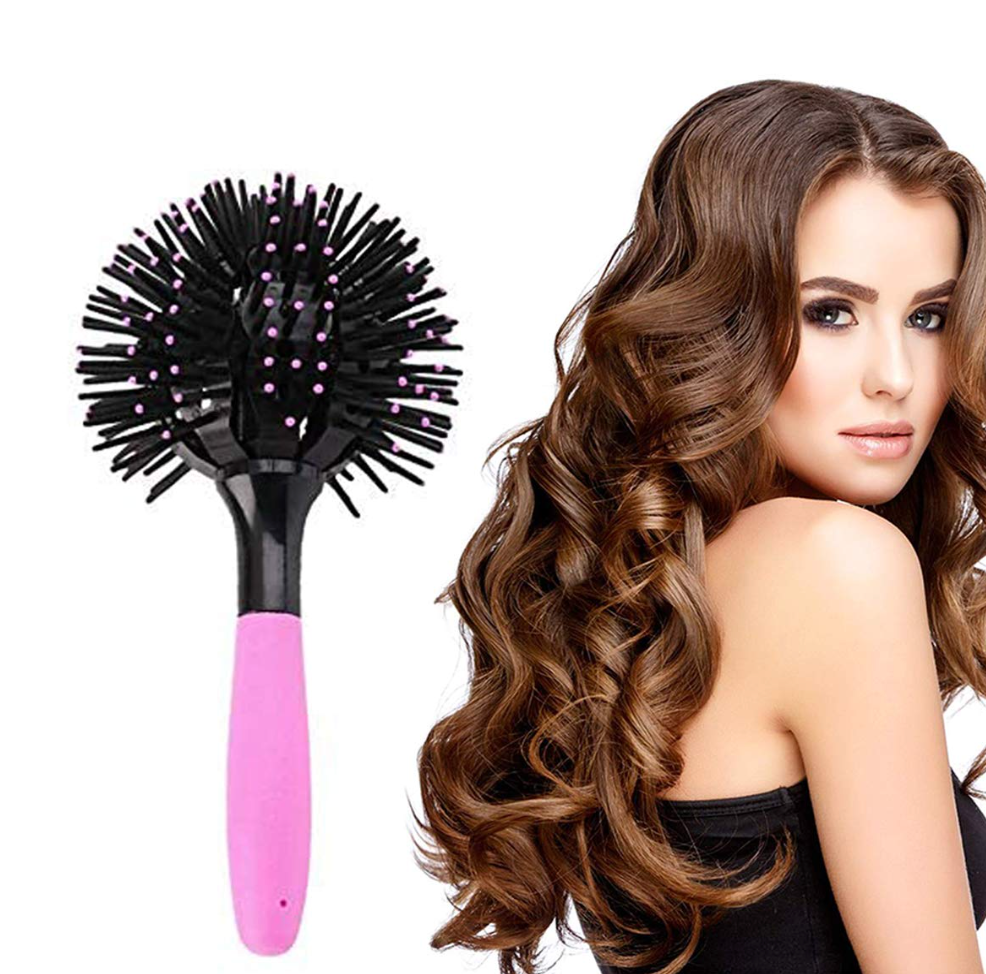 3D Round Profession Saloon Brush
