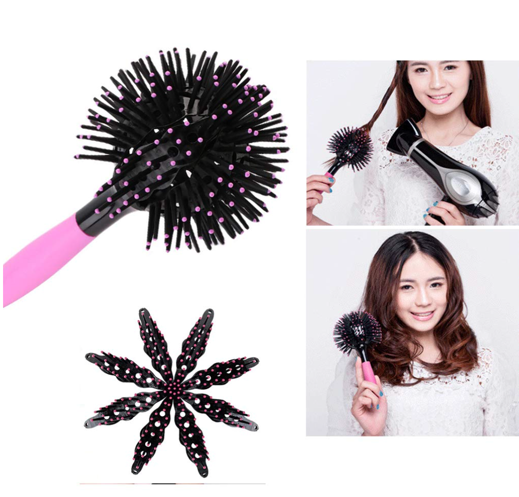 3D Round Profession Saloon Brush