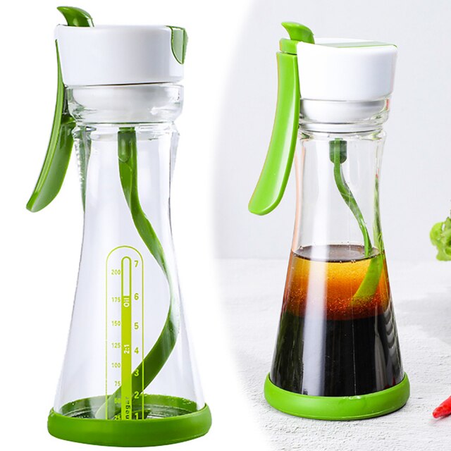 Manual Rotating Salad Dressing Stirring Cup