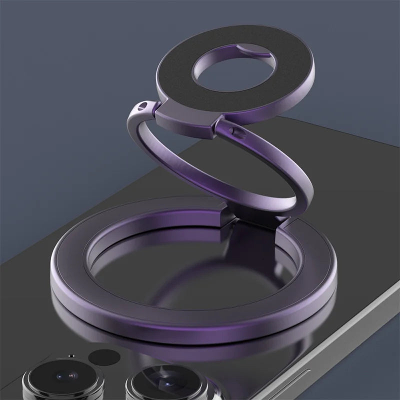 Magnetic Foldable Phone Ring Holder