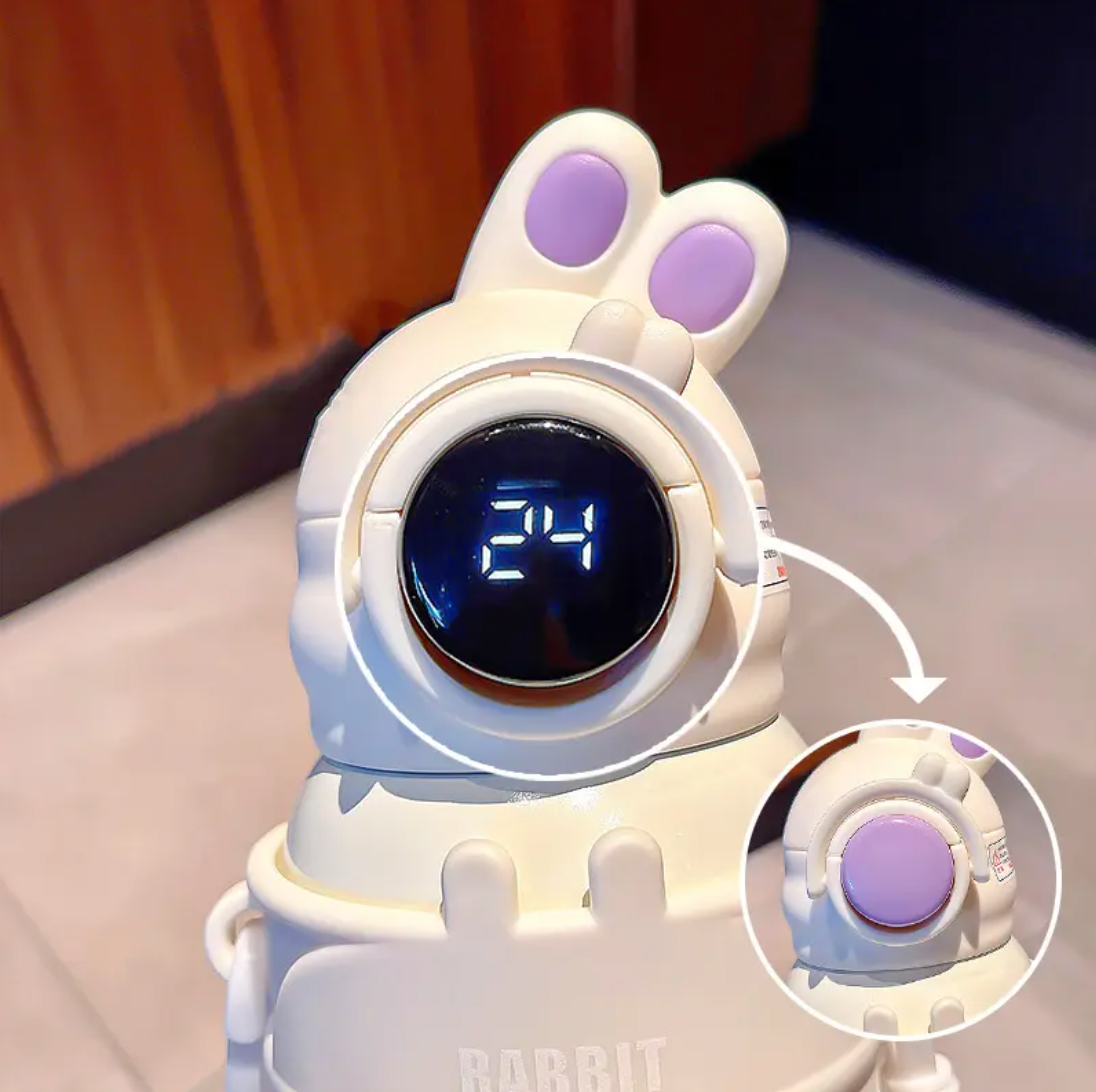 Kids Rabbit Smart Temperature Display Insulated Mug