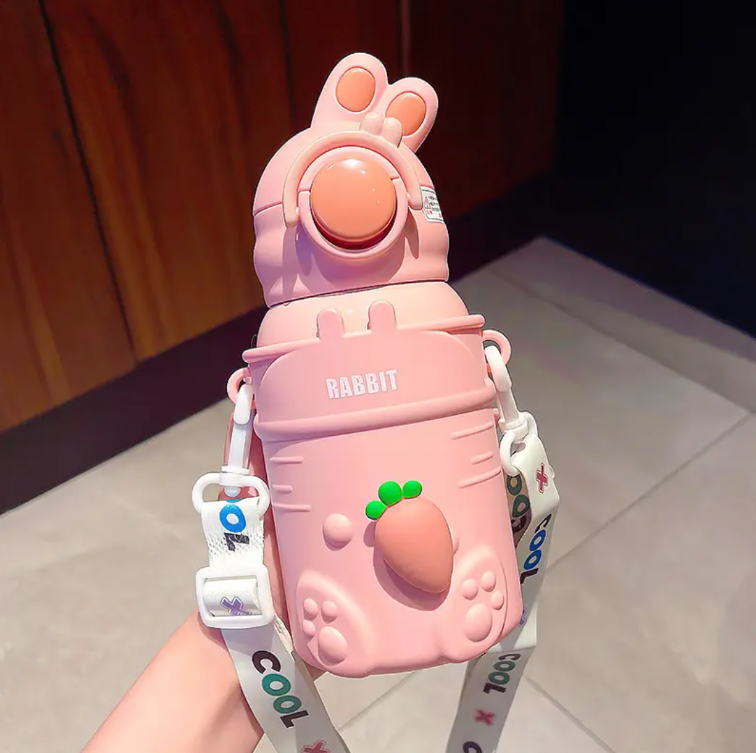 Kids Rabbit Smart Temperature Display Insulated Mug