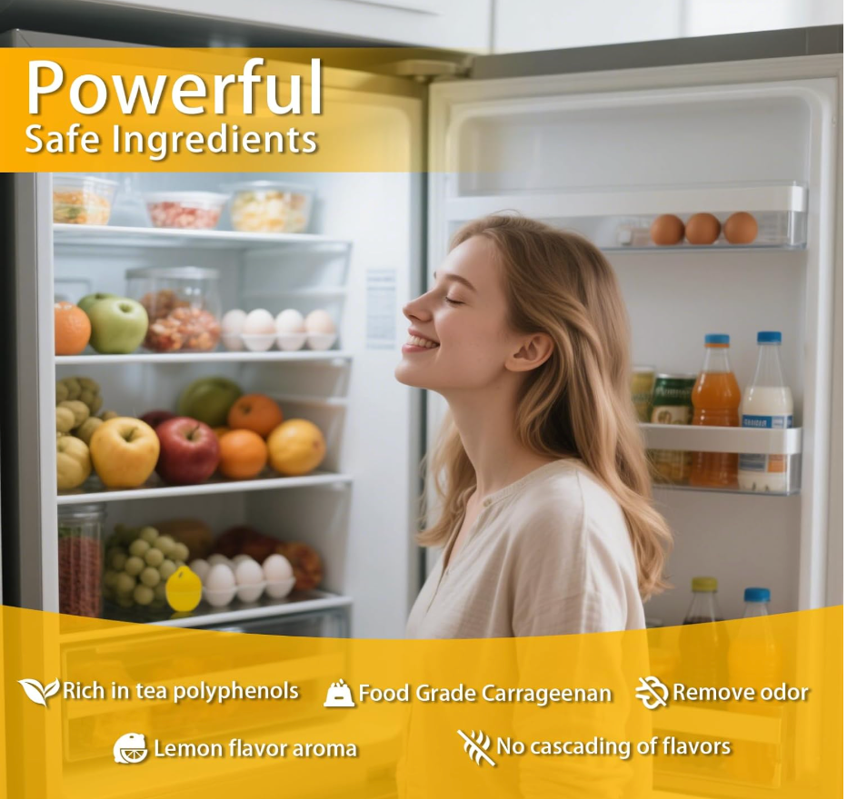 Lemon Shape Refrigerator Deodorizer