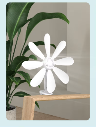3-in-1 Detachable Clip-On Table Fan