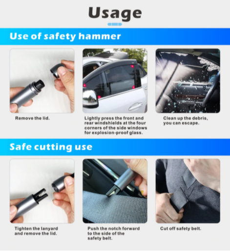 2 in 1 Mini Safety Hammer