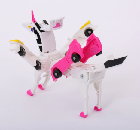New 2 In 1 Instant Deformation Unicorn Cars