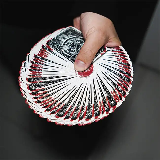 Glowing Poker Cards