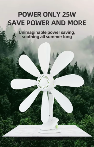 3-in-1 Detachable Clip-On Table Fan