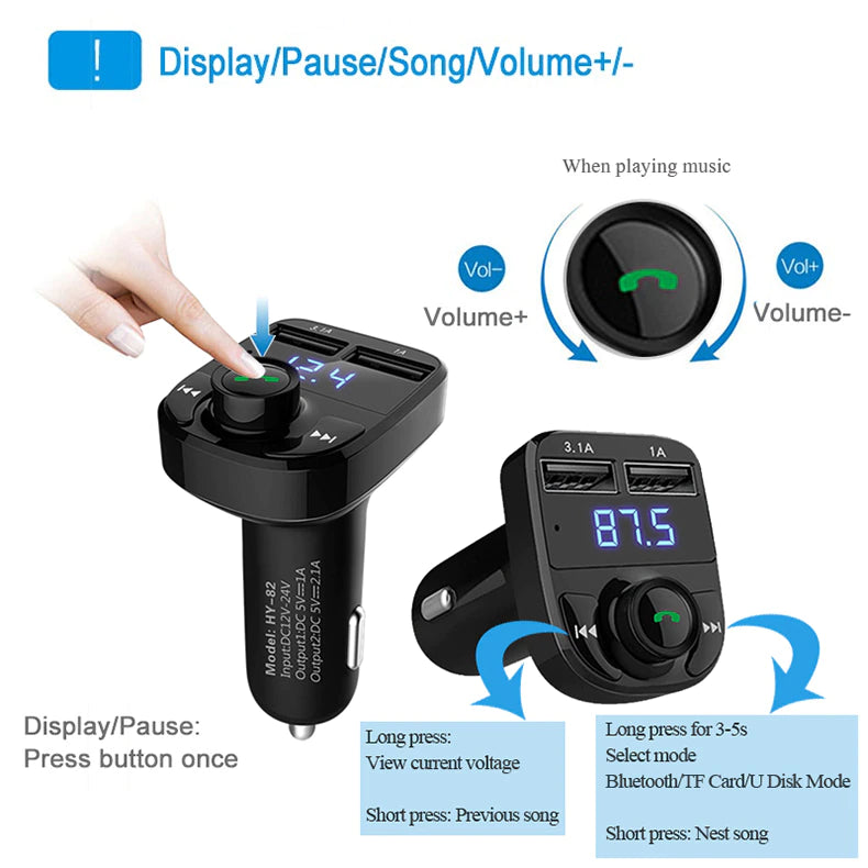 Wireless Car MP3 Audio Player Kit